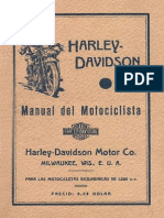 Harley-Davidson 1930-1936 1200 CC. Manual Del Motociclista (EN ESPAÑOL)