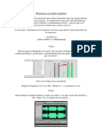 Masterizar Con Adobe Audition - Nico DJ - LA FULL RMX