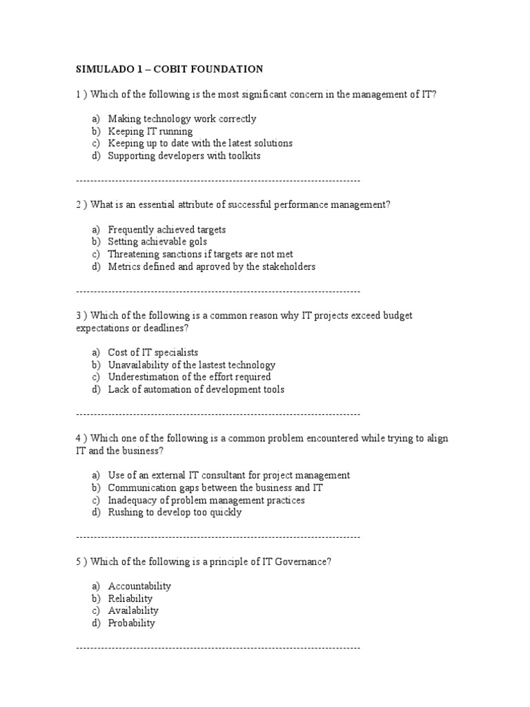 COBIT-2019勉強資料
