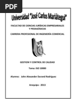 Download iSO 10000 - John Durand Rodriguez - Ingenieria Comercial - Gestion y Control de Calidad by John Durand SN138201683 doc pdf
