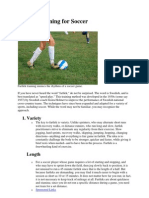 Fartlek Training For Soccer