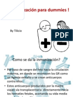 Isoinmunización para Dummies !