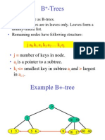 B+-Trees: Structure and Operations