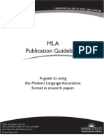 MLA Handbook