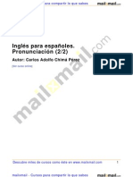 Pronunciacion Inglesa PDF