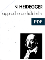 Heidegger - Approche de Hölderlin