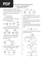 Circuitos 2 Filtros Inatel EE201
