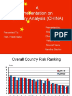 Country Analysis China