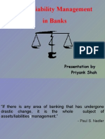 Assets & Liability Managemetn in Banks