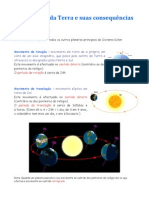 Movimentos Da Terra e Suas Consequências