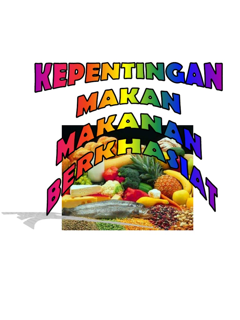 Kepentingan Makan Makanan Berkhasiat Pdf