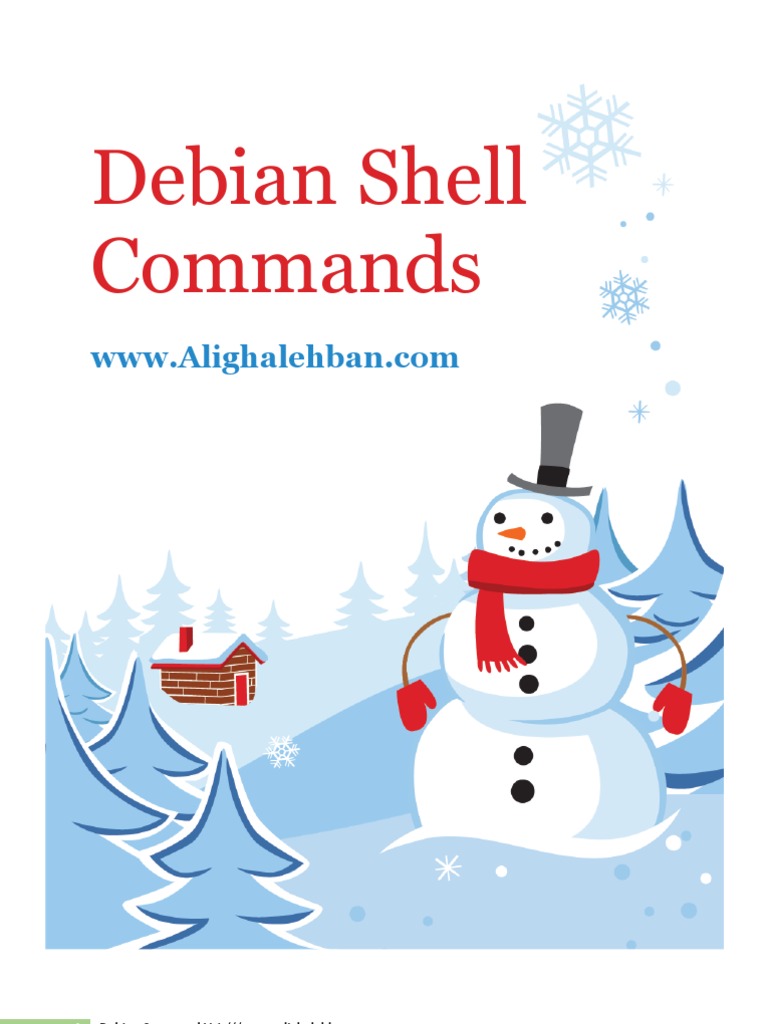Debian Shell Commands List PDF Secure Shell Computer File