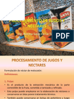 Procesamiento de Jugos y Nectares