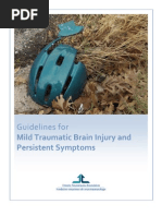 Download Guidelines for Mild Traumatic Brain Injury and Persistent Symptoms by Nick Paul SN138244399 doc pdf