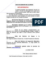 Nota Informativa