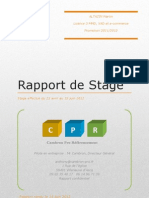 Rapport de Stage Licence 3