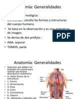 Generalidades Anatomicas