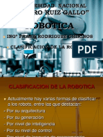 Clasificacion de La Robotica