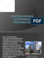 Corporaciones Autonomas Regionales