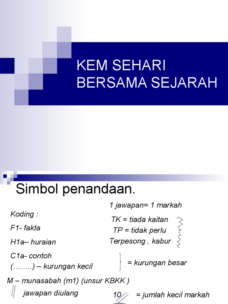 SEJARAH - Teknik Menanda | PDF