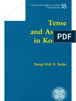 Sung-Ock S. Sohn-Tense and Aspect in Korean