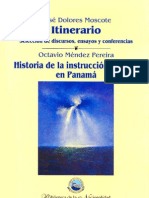 Octavio Méndez Pereira - Historia de La Instrucción Pública en PanamáTomo - XII