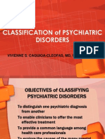Classification Psychiatric Disorders