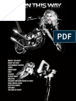 Digital Booklet Lady Gaga Born This Way