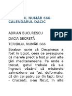 DACIA SACRA-teribilul NR 666.calendarul Dacic