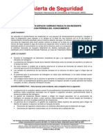 Alerta de Seguridad 09-08