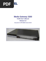 Media Gateway 3200 H.248 User's Manual Release 5.2