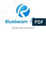 Bluebeam Keyboard Shortcuts