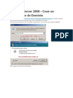 Implementacion de Servidor de Dominios y DNS