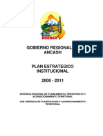 Plan Estrategico Institucional 2008-2011- Ancash