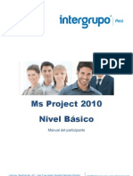 Manual de Project 2010 - Nivel Basico