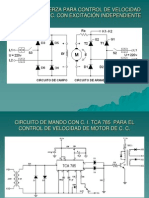 Control de Velocidad de Motores de CC