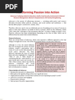 Lobbying And Advocacy Sample Pages Lobbying In The United - 