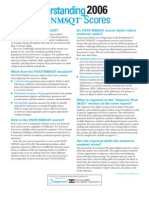 Understanding 2006 PSAT-NMSQT Scores