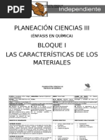 Ciencias III Planeacion Completa (Quimica)