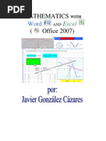 Mathematics With Word y Excel Microsoft 2007