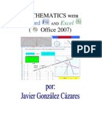 Mathematics With Word y Excel Microsoft 2007
