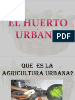 Agricultura Urbana