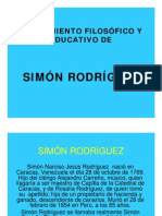 Pensamiento de Simon Rodriguez