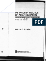 The Modern Practice of Adult Education