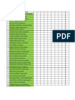 Lista de Alumnas