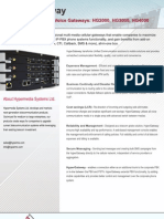 HyperGateway Family of Voice Gateways