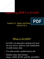 Grads and Hdf5