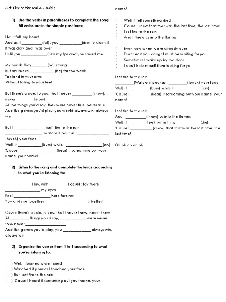 simple-past-tense-song-grammar-leisure