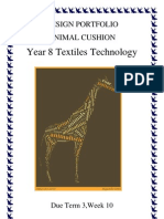 Design Portfolio Animal Cushion