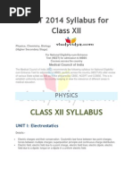 Download NEET Syllabus Class XII by StudyVidyacom SN138321106 doc pdf